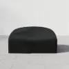 600D Tough Canvas Waterproof Outdoor Daybed Covers in Black