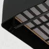 600D Tough Canvas Waterproof Outdoor Daybed Covers in Black