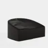 600D Tough Canvas Waterproof Outdoor Daybed Covers in Black