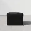 600D Tough Canvas Waterproof Outdoor Chair Covers in Black – 77cm
