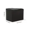 600D Tough Canvas Waterproof Outdoor Chair Covers in Black – 77cm
