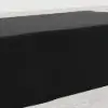 600D Tough Canvas Waterproof Outdoor Chair Covers in Black – 77cm