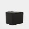 600D Tough Canvas Waterproof Outdoor Chair Covers in Black – 77cm