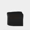 600D Tough Canvas Waterproof Outdoor Chair Covers in Black – 77cm