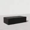 600D Tough Canvas Waterproof Outdoor Coffee Table Covers in Black