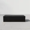 600D Tough Canvas Waterproof Outdoor Coffee Table Covers in Black