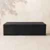 600D Tough Canvas Waterproof Outdoor Coffee Table Covers in Black