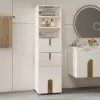 Picture of Artis 150cm Bathroom Storage Cabinet – Freestanding Linen Tower with 2 Drawers & 2 Doors