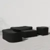Picture of 600D Tough Canvas Waterproof Outdoor Patio Furniture Set Covers in Black