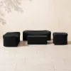 Picture of 600D Tough Canvas Waterproof Outdoor Patio Furniture Set Covers in Black