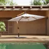 Tevara 270 cm Offset Cantilever Patio Umbrella in White