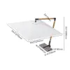Tevara 270 cm Offset Cantilever Patio Umbrella in White