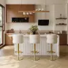 Modern 183 cm Sintered Stone Kitchen Island with Ample Storage, White
