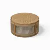 Boheva 4-Piece Outdoor Teak & Rope Weave Sofa Set with Coffee Table for 4