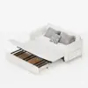 170 cm 2-Seater Warm White Boucle Convertible Sleeper Sofa with Storage & Pillows – Queen
