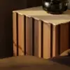 Aura Ash Wood Smart Bedside Table With Charging Station & Light