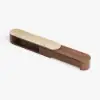 Velar 180 - 290 cm Extendable Fluted TV Stand with Sintered Stone Top & 3 Drawers – Multilayer PlyWood