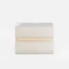Humply Floating Leather 2-Drawer Smart LED Bedside Table with Sintered Stone Top – AUD-H2465