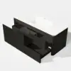 Modern 47.2" Floating Bathroom Vanity with Sink, Soft LED, Ample Storage