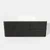 Modern 47.2" Floating Bathroom Vanity with Sink, Soft LED, Ample Storage