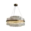 Fixedo Modern Crystal LED Chandelier & Kitchen Island Light Set – AUD-H2472