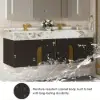 Artis 152cm Floating Double Sink Bathroom Vanity Sintered Stone Top