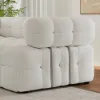 190 cm 3-Seater Boucle Convertible Sleeper Sofa – AUD-H2490