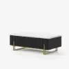 Grovyn 47" Fluted Lift-Top Coffee Table with 2 Drawers