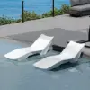 Outdoor Weather-Resistant Pool Chaise Lounge