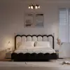 Picture of Narrow Smart LED Bedside Table with Sintered Stone Top