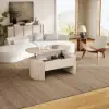 120 cm Oval Lift Top Mid-Century Modern Coffee Table