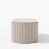 120 cm Oval Lift Top Mid-Century Modern Coffee Table