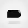 Humply Floating Leather 1-Drawer Smart LED Bedside Table with Sintered Stone Top – 16cm