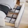 Humply Queen Faux Leather Storage Bed with Drawers
