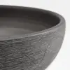 40cm Grey Round Ceramic Bathroom Sink – Matte Glazed Vessel Sink