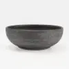 40cm Grey Round Ceramic Bathroom Sink – Matte Glazed Vessel Sink