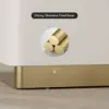 50 cm Smart 2-Drawer Bedside Table with Sintered Stone Top & Charging Station – AUD-H2557