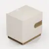 50 cm Smart 2-Drawer Bedside Tables with Sintered Stone Tops & Charging Stations, Set of 2