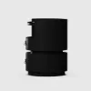 Modern Saddle Leather Smart LED Bedside Table – AUD-H2570
