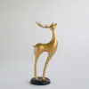 Modern Resin Deer Floor Lamp with Remote Control – 76cm Tall with Light-Up Ball – 28cm