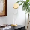 Modern Resin Deer Floor Lamp with Remote Control – 76cm Tall with Light-Up Ball – 29cm