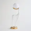 Modern Resin Deer Floor Lamp with Remote Control – 76cm Tall with Light-Up Ball – 29cm