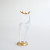 Modern Resin Deer Floor Lamp with Remote Control – 76cm Tall with Light-Up Ball – 29cm