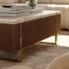 Grovyn 120 cm Fluted Lift-Top Coffee Table with 2 Drawers