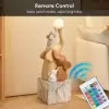 75 cm Resin Elephant Sculpture with Rechargeable LED Ball with Remote