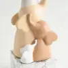 75 cm Resin Elephant Sculpture with Rechargeable LED Ball with Remote