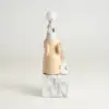 75 cm Resin Elephant Sculpture with Rechargeable LED Ball with Remote