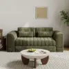 Picture of 210 cm Queen Chenille Fully Compressed Fold-Down Sleeper Sofa