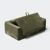 Picture of 210 cm Queen Chenille Fully Compressed Fold-Down Sleeper Sofa