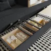 183 cm Queen 2-Seater Linen Convertible Sleeper Sofa